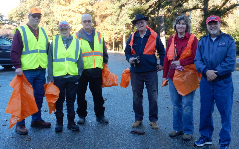 Cleaning Clutter on Old Bon Air Road