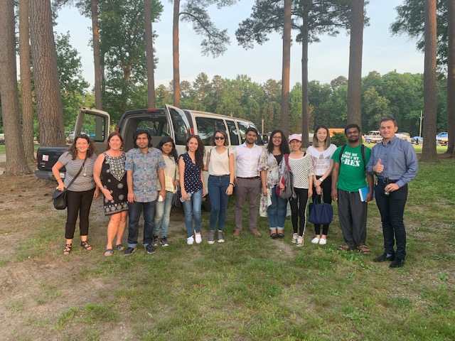 International students attend Bon Air Rotary picnic